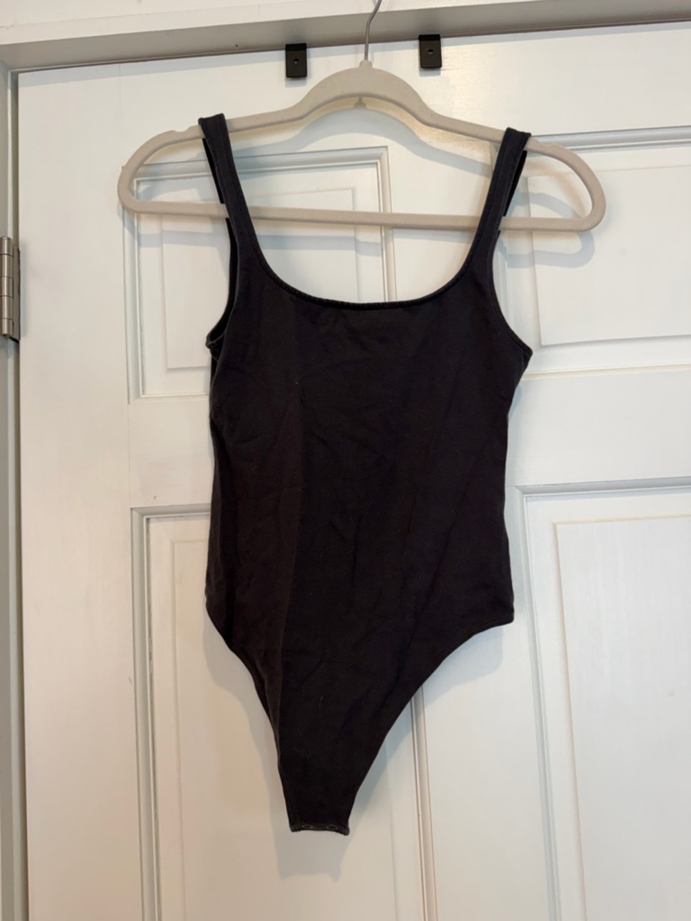 American Eagle Outfitters Black Tank Bodysuit